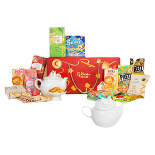 格力高百醇百力滋饼干食品小吃儿童零食饼干礼盒装年货送礼