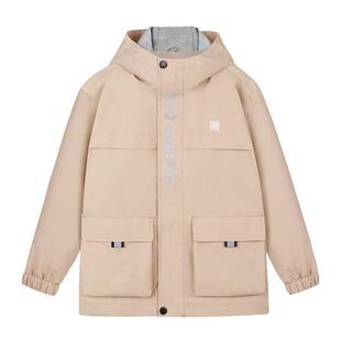 斯博兰帝儿童加绒防风外套男童外套春秋女童保暖上衣洋气ELQT8836