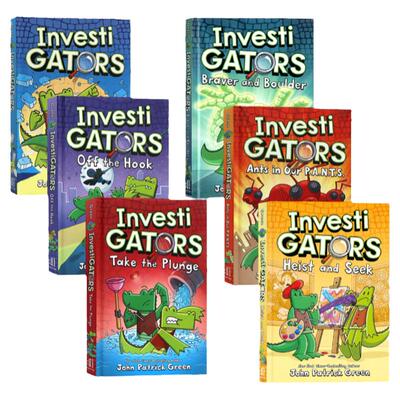 鳄鱼侦查员英文原版爆笑漫画