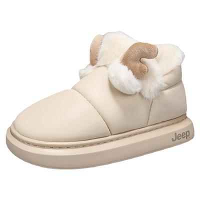 【明星同款】JEEP东北加绒雪地靴