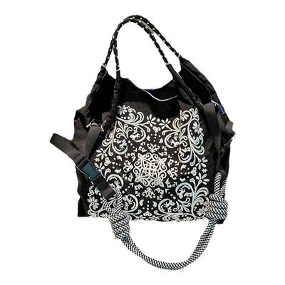 ballchain单肩包刺绣中号