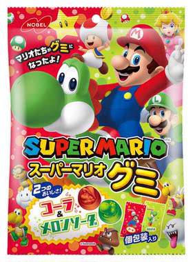 日本进口马里奥联名软糖