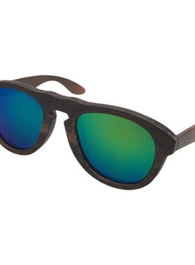 墨镜全框黑檀木太阳镜