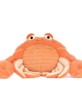 英国Jellycat平汐斯纳浦螃蟹毛绒玩偶2026夏季新品