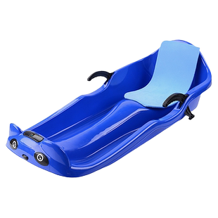 双人加厚滑雪板滑草板滑冰板单板成人儿童小孩雪爬犁雪橇车圈耐磨