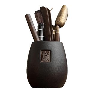 茶道六君子套装功夫茶具配件大全喝茶用品夹子刷子茶台桌泡茶工具