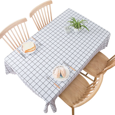 塑料盖巾餐桌布布防水防油免洗