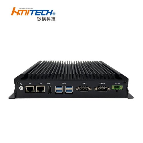 纵横科技无风扇工控机 J1900低功耗终端设备嵌入式工控机