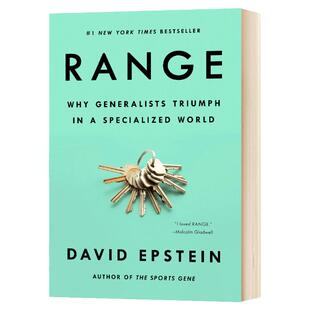 通才 英文原版 Range Why Generalists Triumph in a Specialized World 范围 为什么通才能在专业化的世界中取胜 进口英语书籍