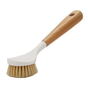 天然剑麻锅刷家用长柄洗碗洗锅木柄洗锅刷厨房专用清洁刷清洁神器