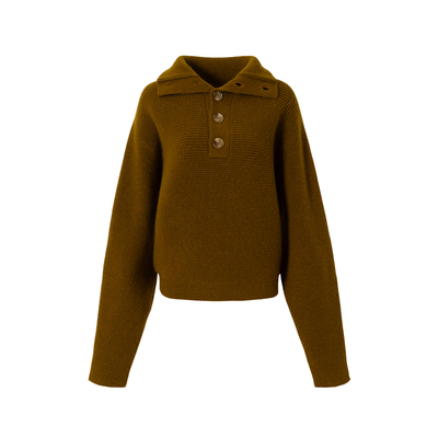 经典套头立领毛衣秋冬