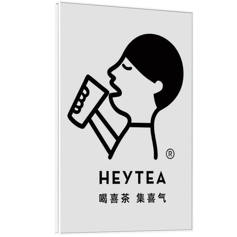 亚克力悬浮广告牌贴墙展示牌