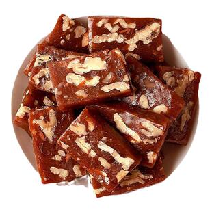 红枣泥夹核桃糕酥南枣糕点心枣仁派营养无糖精休闲零食老北京小吃