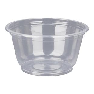 一次性快餐盒碗筷500型400ml毫升家商用糖水打包汤碗筷子塑料圆形