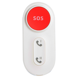 独居老人报警器一键拨号呼救防摔倒sos电话平安钟老年人随身呼叫器无线呼唤铃远距离连接手机紧急呼救器远程