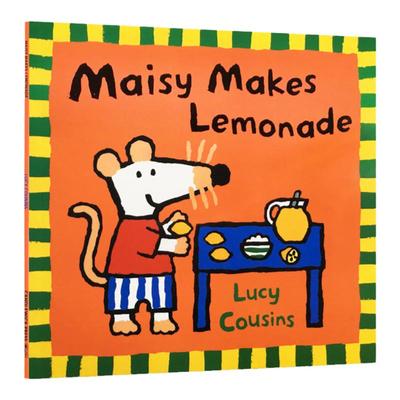 送音频英文原版绘本Maisy Makes Lemonade 平装小鼠波波做柠檬水廖彩杏推荐书单作者 Lucy Cousins亲子早教启蒙英语辅导故事书
