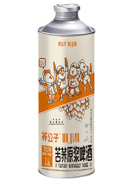 荞公子苦荞原浆啤酒精酿荞麦啤酒