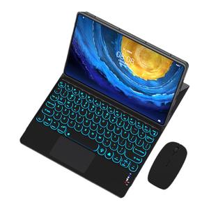 适用华为平板MatePad11.5s妙控键盘Air保护套荣耀v8pro/7/9保护壳x6磁吸触控键盘SE10.4蓝牙鼠标一体装2024款