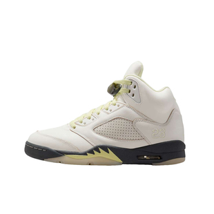 虎牙球鞋 Air Jordan 5 Low AJ5 乔5米色低帮复古休闲 IM7592-130