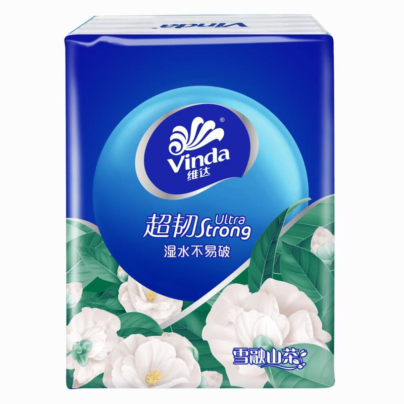 V0038维达山茶花手帕纸360包纸巾
