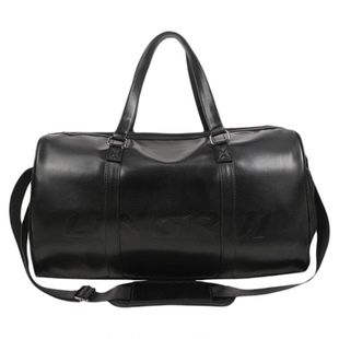 YUEN高级感休闲通勤休闲大容量斜挎皮质大包男女健身旅行挎包潮牌