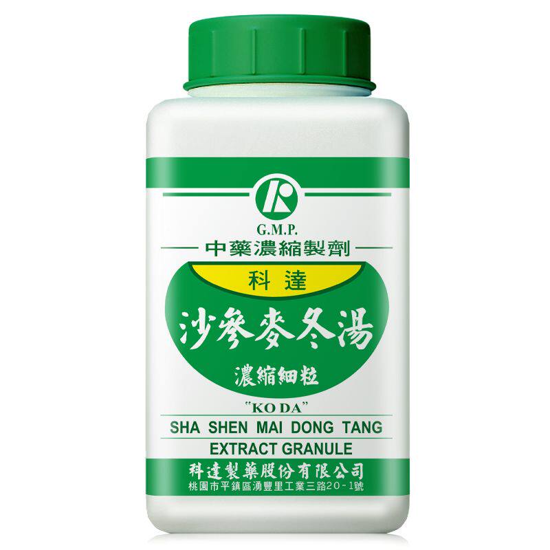 科达制药沙参麦冬汤颗粒清养肺胃生津润燥护肺润肺干咳久咳