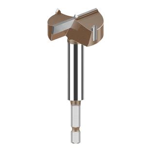 名刃专业级六角柄木工开孔器木板圆孔钻头圆形打孔器门锁铰链木钻