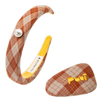 puui发饰复古发箍可爱少女发夹