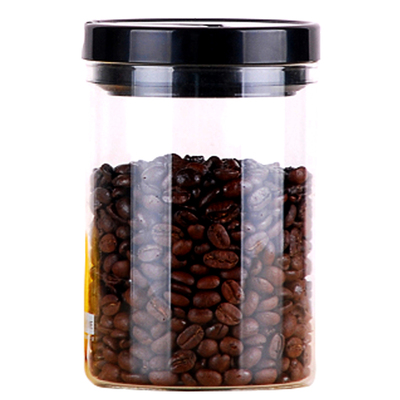 hero咖啡密封罐品质玻璃单向排气