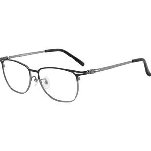 野尻新纪元近视眼镜框男可配度数超轻钛材简约商务光学眼镜NN111