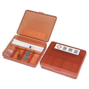 急救盒抢救药品盒医用皮试急救盒避光药盒遮光盒医院6s管理收纳盒