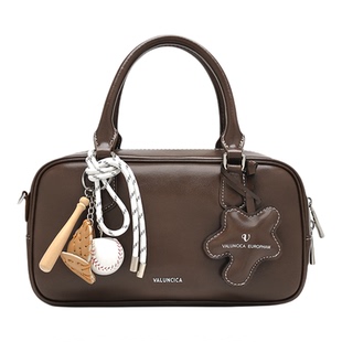 Valuncica/华伦西亚贝塔包小号保龄球包小众手提包波士顿枕头包女