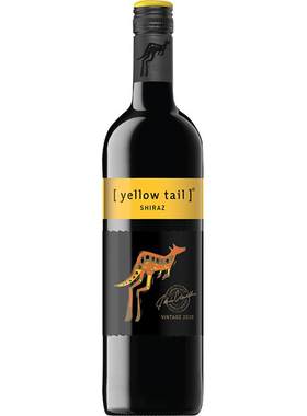 黄尾袋鼠西拉红酒果香750ml