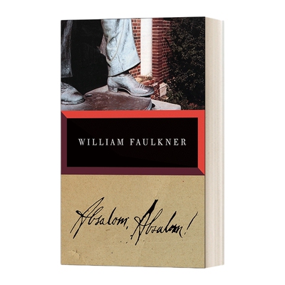 英文原版小说 Absalom  Absalom! Vintage International 押沙龙 押沙龙！William Faulkner威廉 福克納 英文版 进口英语原版书籍