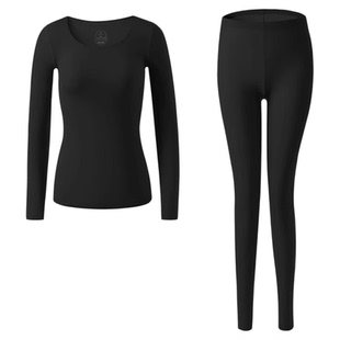 【明星推荐】37℃恒温超薄发热保暖内衣女士肌底衣薄款秋衣裤套装