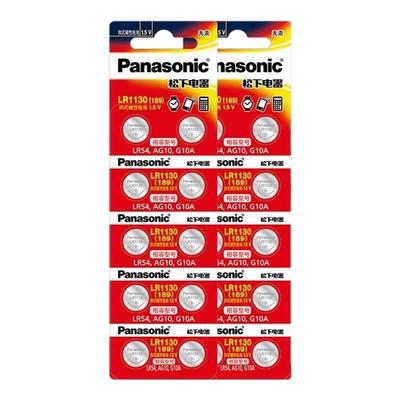 松下纽扣电池AG10LR11301