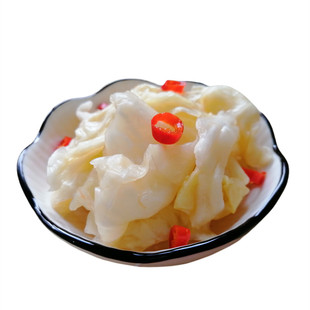 四川老坛泡白菜包菜农家手作新鲜酸辣不甜无蒜小坛自然发酵素食