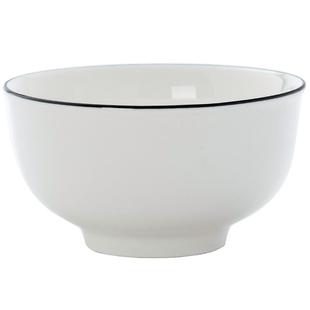 碗家用2025新款高颜值陶瓷碗饭碗10个装加厚防烫吃饭碗具碗碟套装