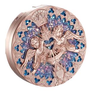 花知晓小天使浮雕高光粉修容盘自然提亮水光感立体修颜哑珠光蜜粉