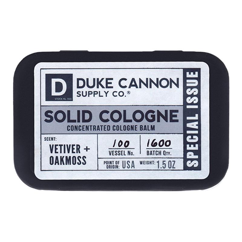 Duke Cannon-Vetiver Oakmoss香根草橡树苔 男士固体香水香膏 42g