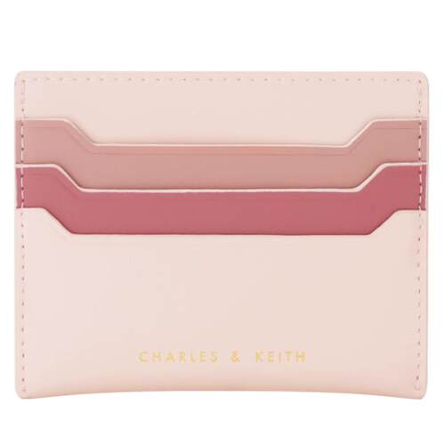 CHARLES&KEITH春季女包CK6-50680739-2简约拼色卡包钱包零钱包女