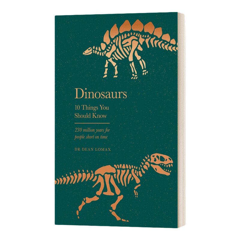 英文原版 Dinosaurs 关于恐龙的秘密 精装 Dr Dean Lomax 揭示恐龙吃什么如何进化什么导致它们灭绝动物知识自然科普书籍 进口书