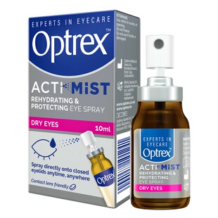 Optrex爱滴氏润眼喷雾眼喷雾缓解眼睛干涩疲劳儿童眼部护理眼药水