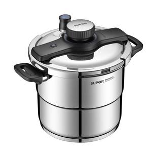 【新品】苏泊尔304不锈钢高压锅家用压力锅防爆不挑灶官方旗舰店