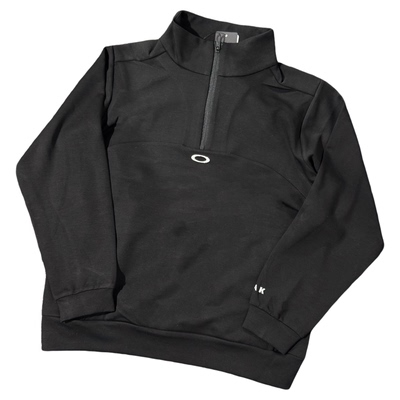 日单Fppev O字母logo半拉链卫衣PULLOVER 户外保暖高弹力空气层男