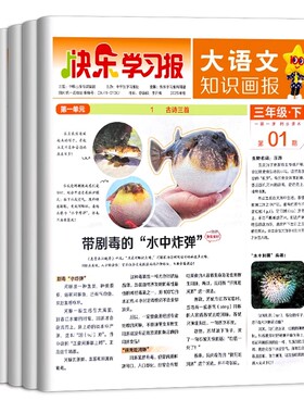 快乐学习报大语文知识画报杂志2026秋季/2027年春季全年/半年订阅同步课堂教材一二三四五六趣味阅读人教版2025阳光少年报天星教育