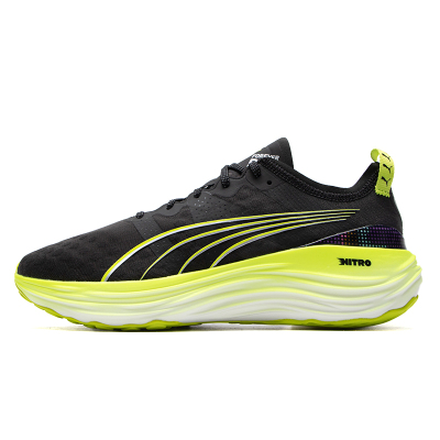 Puma/彪马ForeverRUN  Nitro低帮休闲跑步鞋男款 黑绿色380073-01