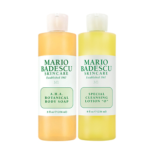 MarioBadescu身体控痘套组果酸沐浴露胸背控痘水保湿滋润