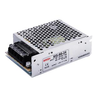 明伟开关电源MS-60W-12V5A小体积AC220伏转DC24V直流变压器5v灯带