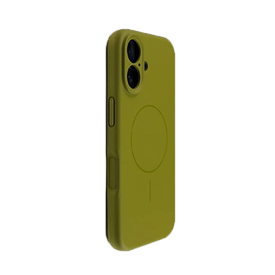 适用iphone17promax手机壳Air苹果17新款磁吸16pro带触控相机按键15液态硅胶11豆蔻绿色14情侣12防摔13保护套